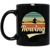 Rowing Row Rowboat Rower Vintage Retro