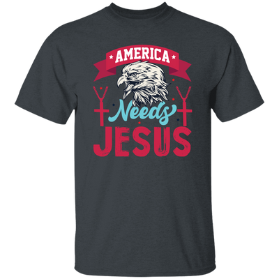 Eagle Icon, American Needs Jesus, American Eagle, Jesus Love Gift Unisex T-Shirt