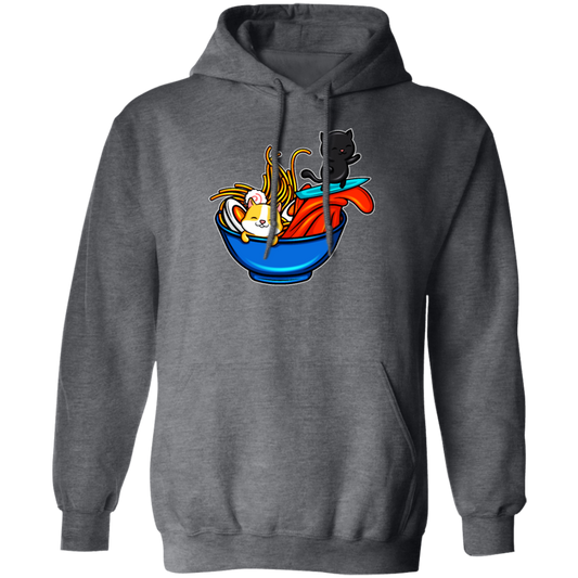 Ramen Cat Hopeless Ramentic Ramen Kawaii Noodle Pullover Hoodie