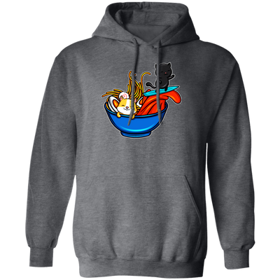 Ramen Cat Hopeless Ramentic Ramen Kawaii Noodle Pullover Hoodie