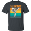 Love Taekwondo, Retro Taekwondo Gift, Love Martial Art, Korean Martial Art Vintage Unisex T-Shirt