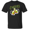 Patrick Party, Cheers With Beers And Shamrock, Love Beer And Shamrock Unisex T-Shirt