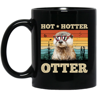 Hot Love Gift, Hotter Gift Retro, Seal Lover, Vintage Hot Otter