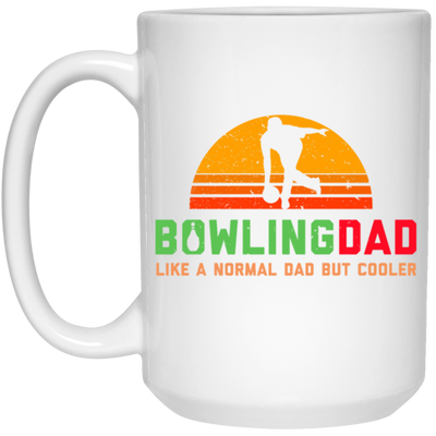 Bowling Dad, Retro Cool Bowler Gift, Bowling