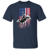 American Flag, Rodeo Bull Rider American Flag Patriotic Cowboys, Best Cowboy Unisex T-Shirt