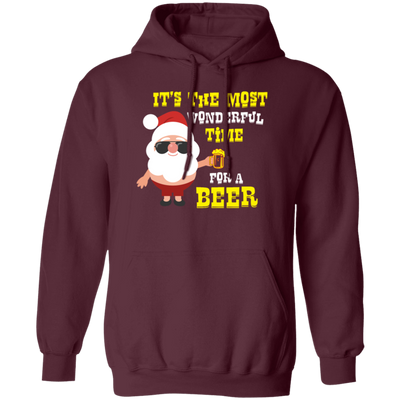 Funny Christmas Santa, Santa Drinking Beer