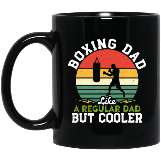 Retro Boxing Lover, Boxing Dad Like A Regular Dad But Cooler