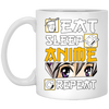 Eat Sleep Anime Repeat Anime Girl Otaku Gift Anime