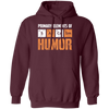 Jokes Physics Design Quote Elements Of Humor Pullover Hoodie