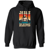 Retro Jesus Gift, Jesus The Ultimate Deadlifter, Jesus Vintage, My Jesus Pullover Hoodie