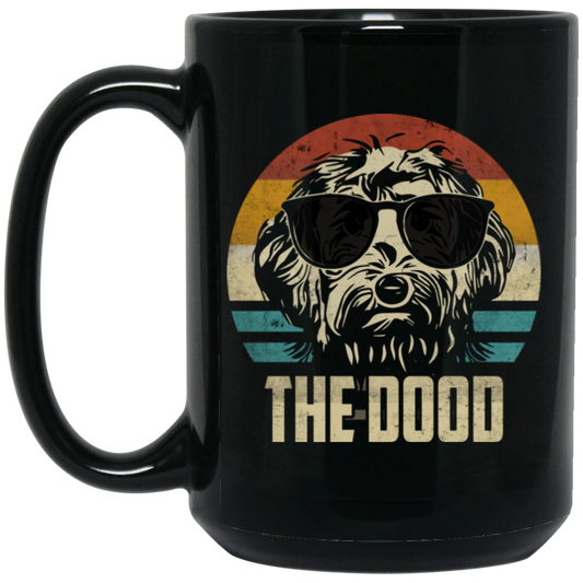 Goldendoodle Dog The Dood Funny Retro Gift