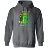 Patricks Day Gift, I Paused My Game For St Patricks Day, Love Patrick More Pullover Hoodie