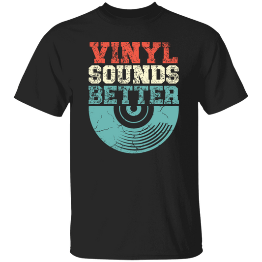 Love Vinyl, Vinyl Sounds Better, Audiophile Music, Vinyl Player, Love Vinyl Unisex T-Shirt