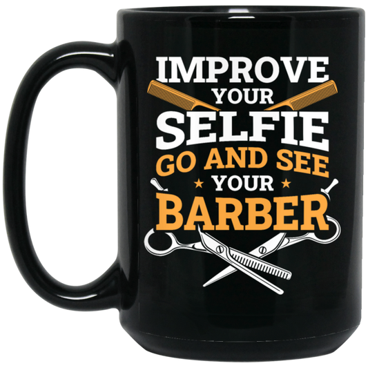 Improve Your Selfie Funny Barber