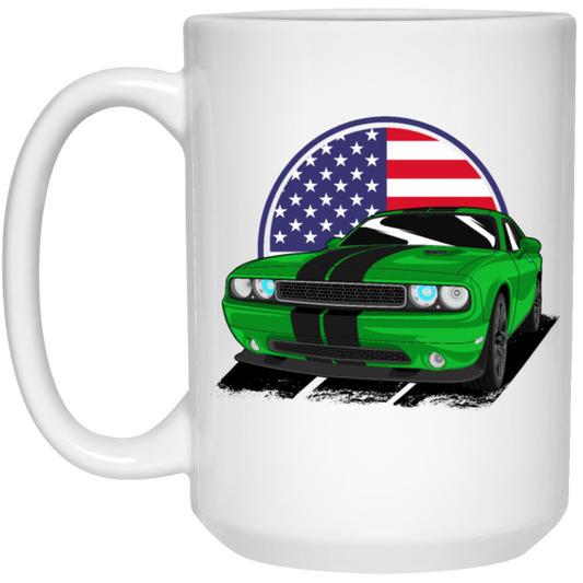 Muscle Car, Best Car, American Car Lover Gift, Muscle Car Love Gift White Mug