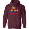 This Sounds Gay I'm In Funny Gay LGBT Pride Rainbow Pullover Hoodie is a unique and eye-catching garment made of quality materials. It features a delightful rainbow design and the iconic phrase "Sounds Gay, I'm In". Stand out from the crowd with this stylish and comfortable hoodie, perfect for any LGBT Pride occasion.