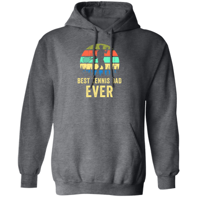 Tennis Dad, Retro Dad Tennis Gift, Vintage Tennis Pullover Hoodie