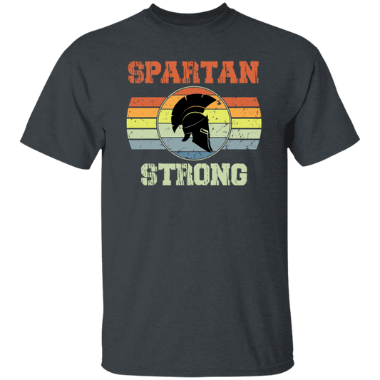 Spartan Strong, Force We Are Stronger, Vintage Spartan, Spartan Retro Style Unisex T-Shirt