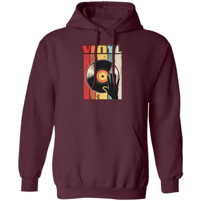 Retro Vinyl Record Player Analog Player Turntable Pullover Hoodie