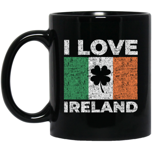 I Love Ireland Flag Lucky Shamrock Irish, Perfect irish gift