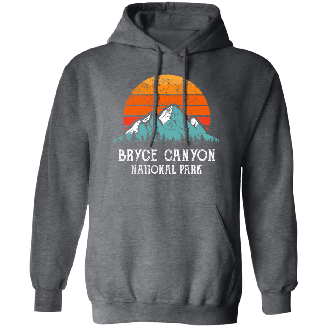 Bryce Park Lover, National Gift, Retro Park Gift, Mountain Lover Gift, Bryce Gift Love Pullover Hoodie