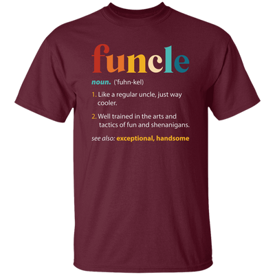 Funcle Meaning, Love Funcle, My Best Funcle Ever, Retro Funcle, Funcle Vintage Unisex T-Shirt