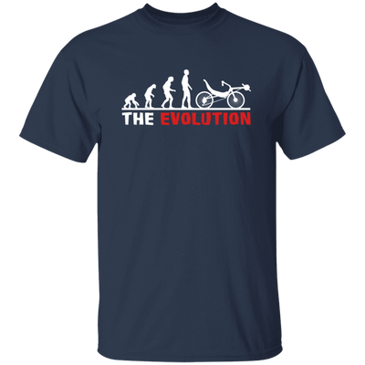 The Evolution Recumbent Bike Funny Retro Cyclist