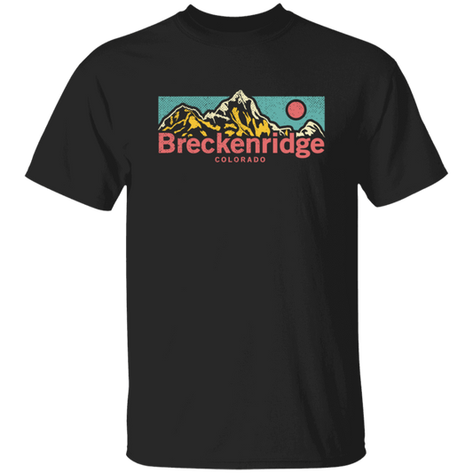 Retro Breckenridge Colorado Outdoors Adventure Mountain