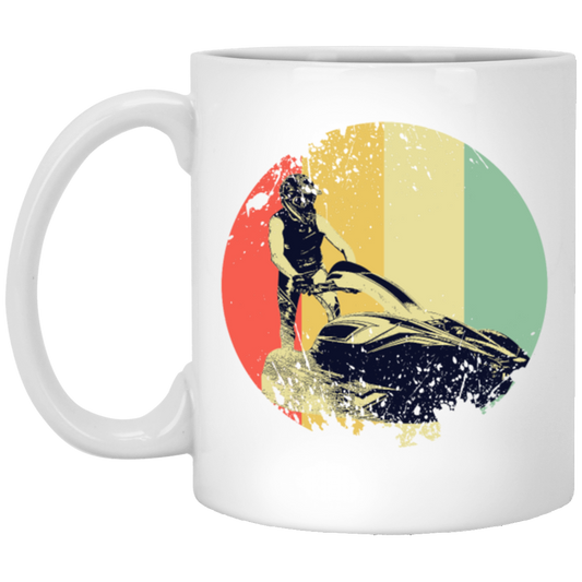 Jetski Retro Gift  Idea Jet Ski Sport Water