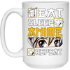 Eat Sleep Anime Repeat Anime Girl Otaku Gift Anime