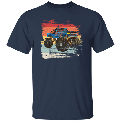 Retro Monster Truck TShirt, Gift For Monster Truck Driver