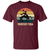 Funny Wrestling Brazilian Jiu-jitsu Murder Yoga Martial Arts Vintage Sportsmen Unisex T-Shirt