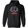 American Flag, Imagine All The People Living Life In Peace, Retro Peace Pullover Hoodie