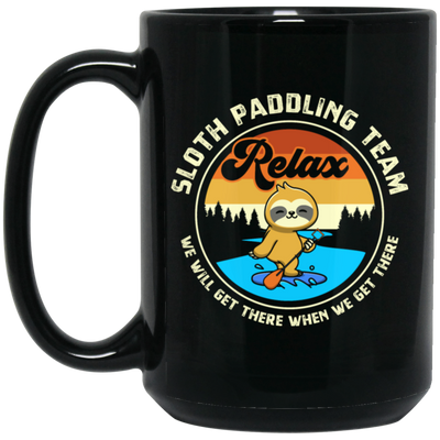 Memes Gifts Funny Sloth Paddling And Funny Paddle
