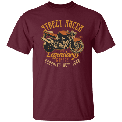 Saying Legendary Garage Brooklyn New York, Retro Street Bike Gift