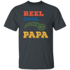 Reel Cool Papa, Dad Gift, Vintage Movie Lover Gift Unisex T-Shirt