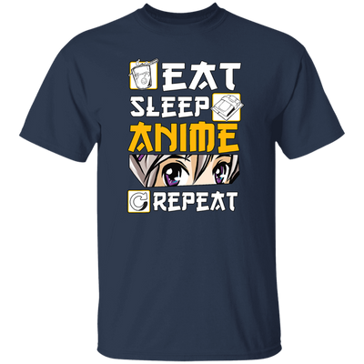 Eat Sleep Anime Repeat Anime Girl Otaku Gift Anime