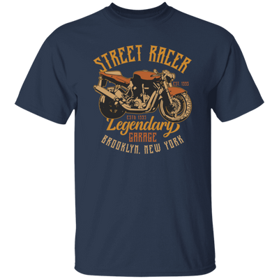 Saying Legendary Garage Brooklyn New York, Retro Street Bike Gift