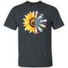 Sunflower Lover, Pretty Sunflower Crocheting Knitting For Women, Love Knitter Unisex T-Shirt