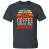 Coffee Makes Life Bearable, Retro Coffee And Bear Vintage Gift