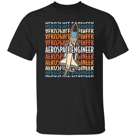 Spaceship Retro Lover Aerospace Engineer Gift