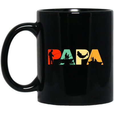 Funny Papa Fishermen Fathers Day Gift for Dad