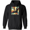 Retro Fennec Fox Lover Vintage Pullover Hoodie