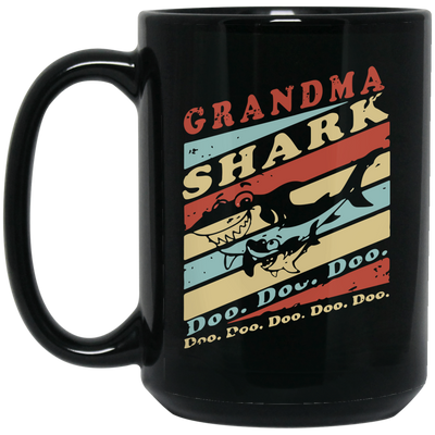 Grandma Shark Doo Doo Love Shark Gift Funny Shark Gift