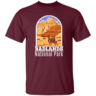 National Park Gift, Badlands Park Gift, Retro Badlands, Love National Parks Unisex T-Shirt