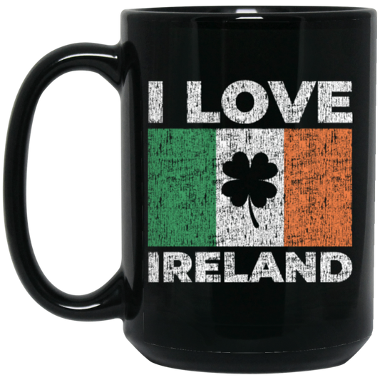 I Love Ireland Flag Lucky Shamrock Irish, Perfect irish gift