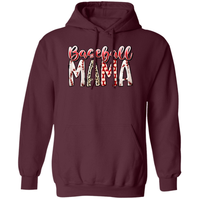 Best Mama, Baseball Mama, Love Baseball Gift, Gift For Mama, Mother's Day Gift, Sport Mom Pullover Hoodie