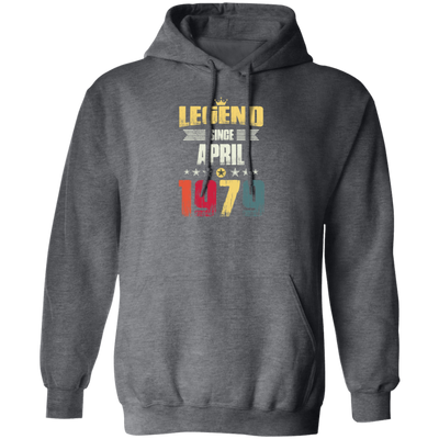 Birthday Gifts Vintage Legend Since April 1979 Pullover Hoodie