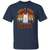 Retro Only You Drama Llama Can Prevent Drama Unisex T-Shirt