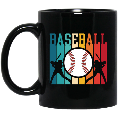 Vintage Sport Love, Baseball Retro, Love To Play Baseball, Best Baseball Ever Black Mug